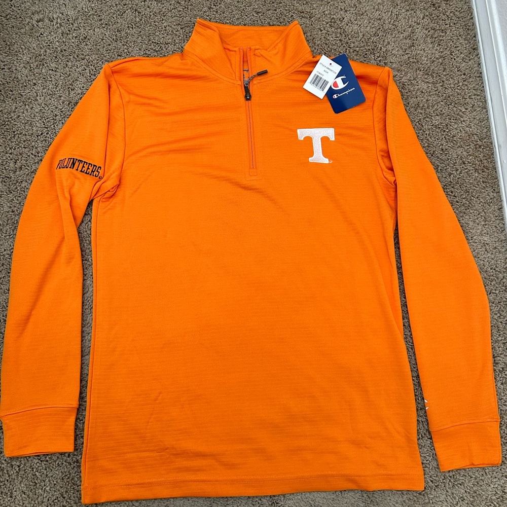 Tennessee Volunteers UT Champion 1/4 Zip Pullover Orange Men’s S